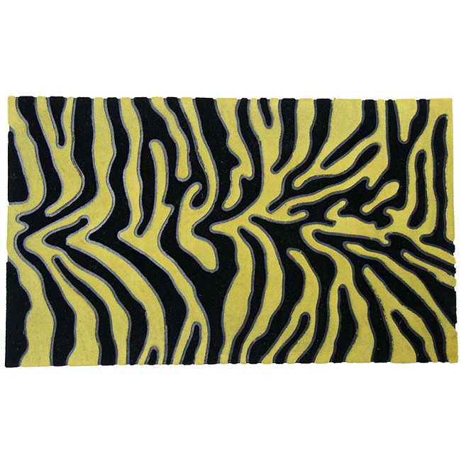 Rubber cal Wild  Rubber/ Coir Doormat (16 X 26)