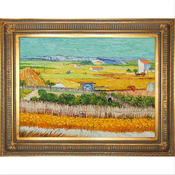 ARTCANVAS The Harvest 1888 Canvas Art Print by Vincent Van sold Gogh