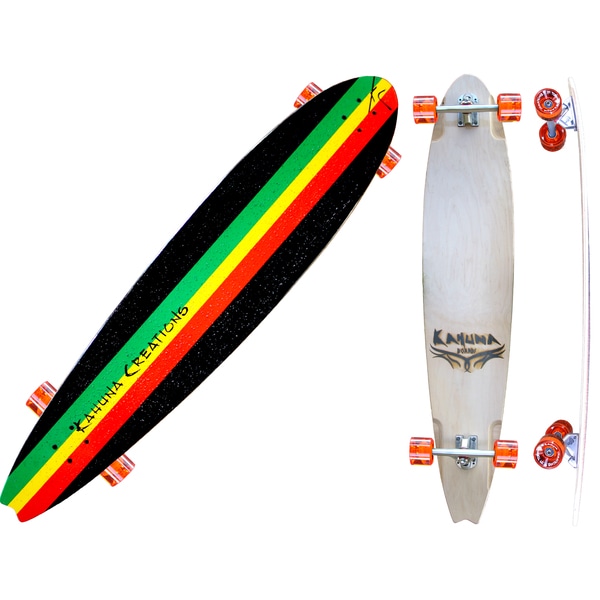 Kahuna Creations Beach Board Rasta 44 inch Longboard  