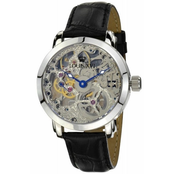 LOUIS XVI Men&#39;s Versailles Mechanical Automatic Movement Watch - Free Shipping Today - Overstock ...