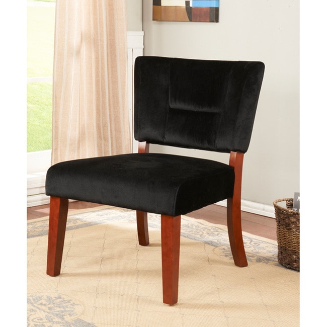 K b Black Accent Chair