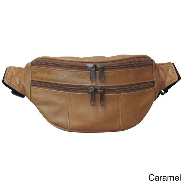 Shop Amerileather Top Grain Cowhide Leather Belted Waist Pack On