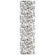 preview thumbnail 21 of 19, Santa Barbara KI200 Shag Area Rug 2'2" x 8' Runner - White/Grey
