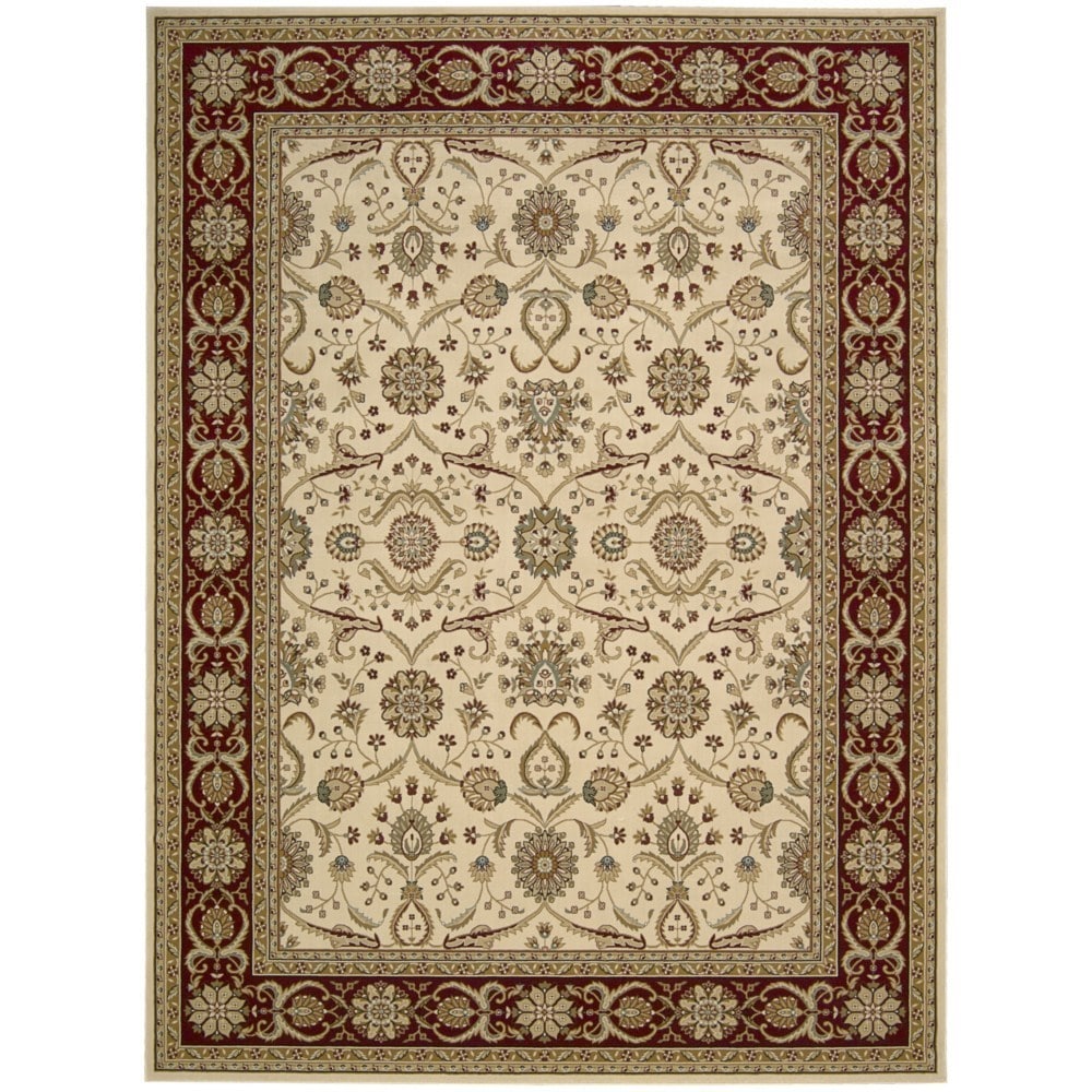 Nourison Persian Crown Cream Rug (111 X 211)