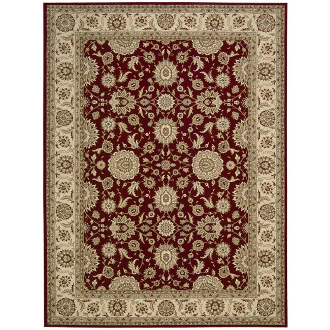 Nourison Persian Crown Red Rug (111 X 211)