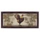 preview thumbnail 4 of 2, Cozy Cabin Rooster Washable Accent Rug