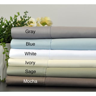 Pima Cotton 750 Thread Count Solid Luxury Sheet Set Sheets