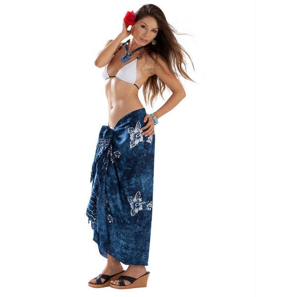 navy blue sarongs