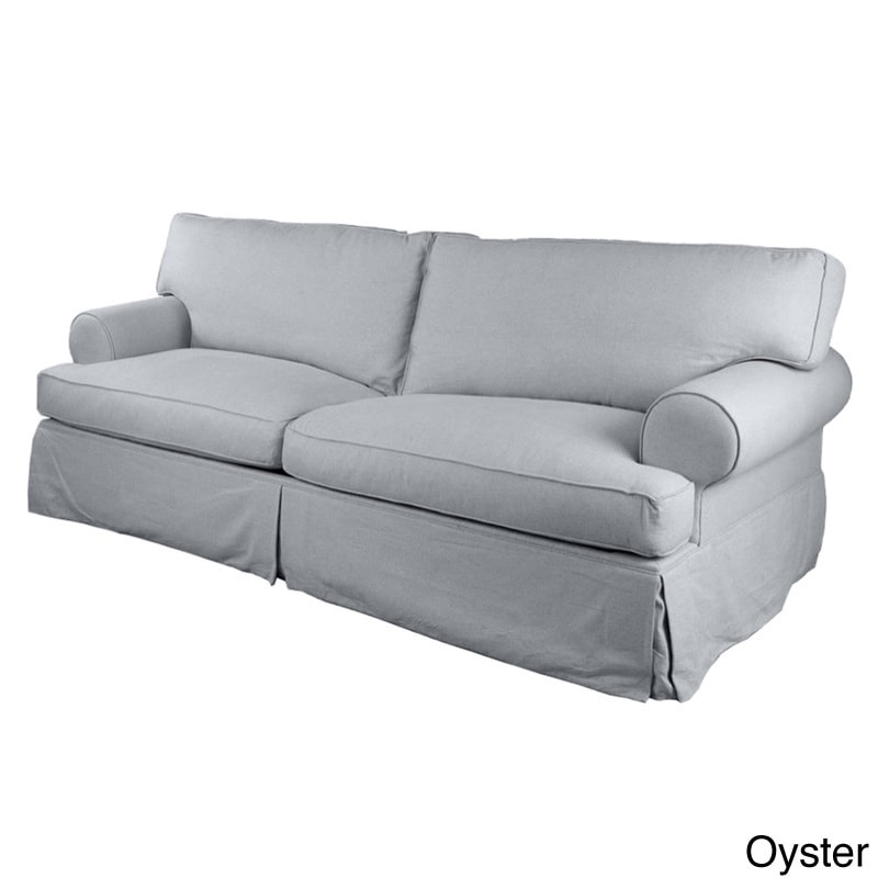 London Slipcovered Premium Linen Sofa