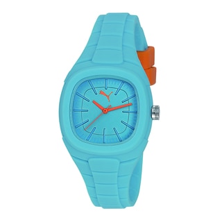 Puma Women's PU102882004 Bubble Gum S Blue/ Orange Silicone Watch Puma Women's Puma Watches