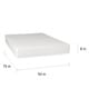 preview thumbnail 13 of 16, Select Luxury Reversible Comfort 8-in. Medium-firm Foam Mattress - White