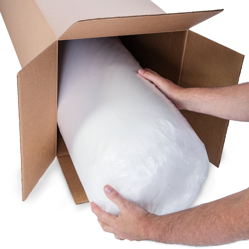 Select Luxury Reversible Comfort 8-in. Medium-firm Foam Mattress - White