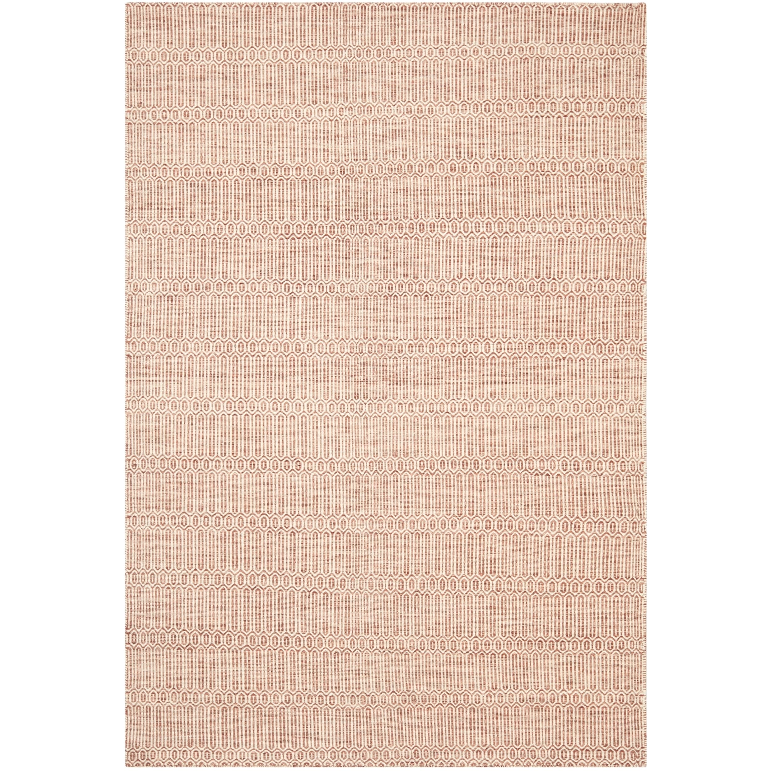 Safavieh Hand woven Sumak Rust Wool Rug (4 X 6)