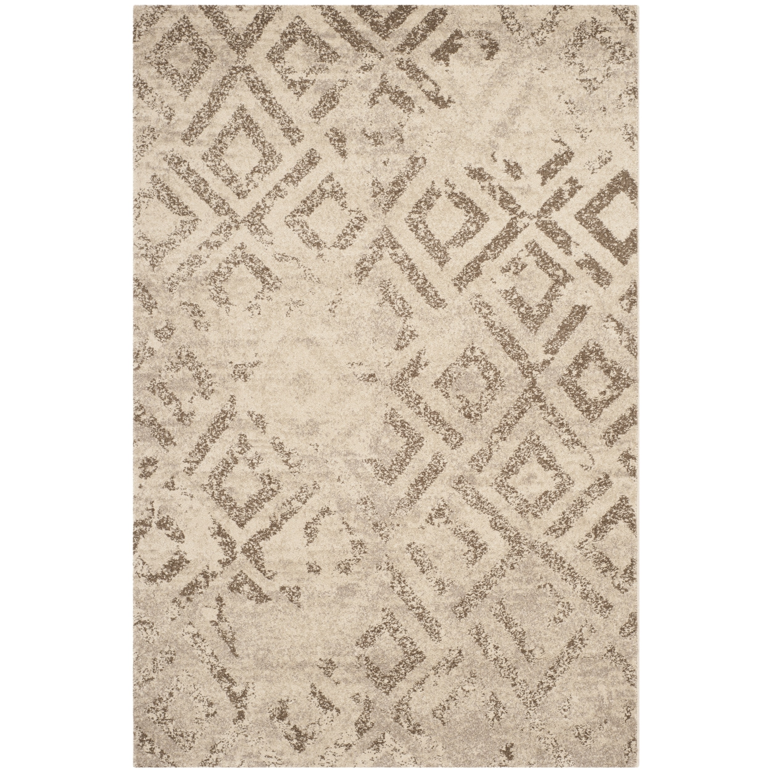 Safavieh Tunisia Southwestern pattern Ivory Rug (4 X 6)