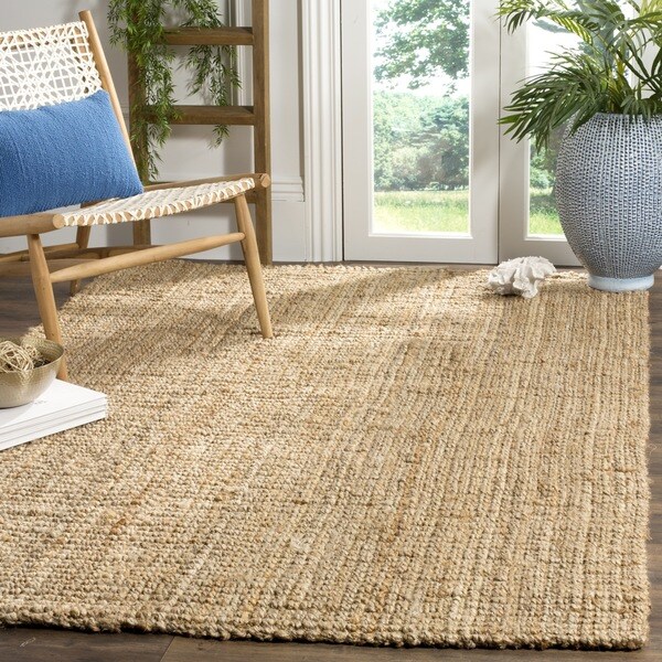 Safavieh Handmade Beacon Natural Fiber Jute Rug - 5' x 5' Square