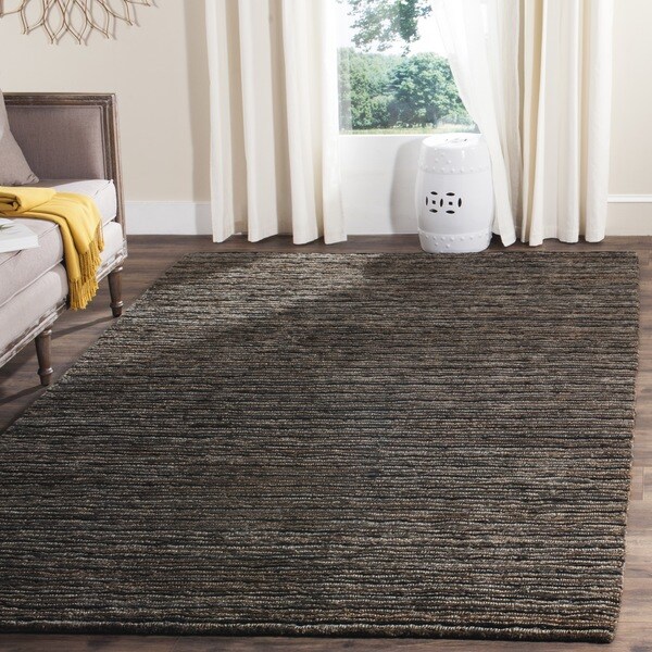Safavieh Handknotted Organica Charcoal/ Charcoal Jute Rug (2' x 3