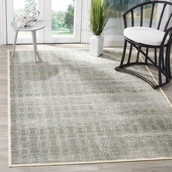 Safavieh Paradise Modern Cream Viscose Rug - 8' x 11'2