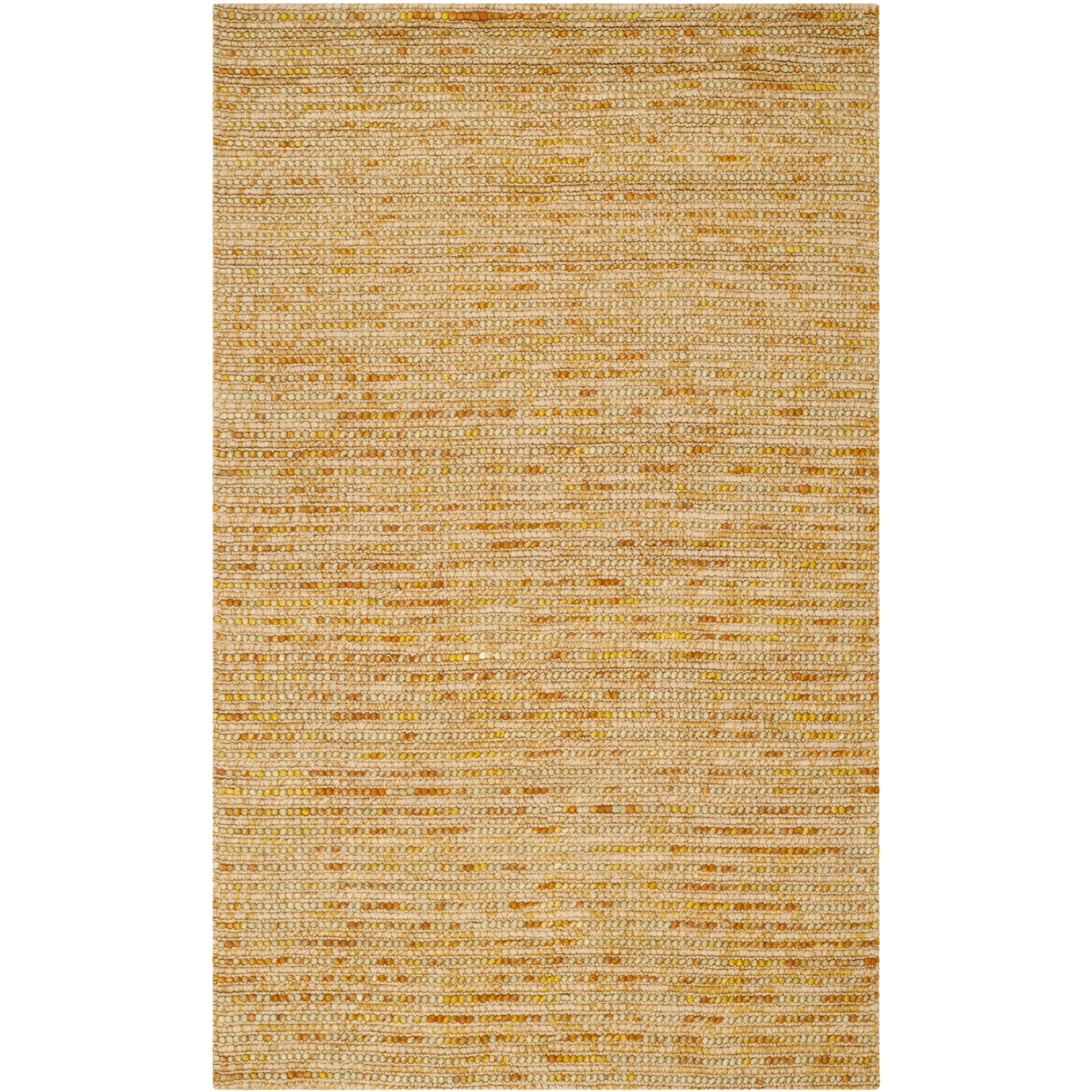 Safavieh Hand woven Bohemian Gold Jute Rug (4 X 6)