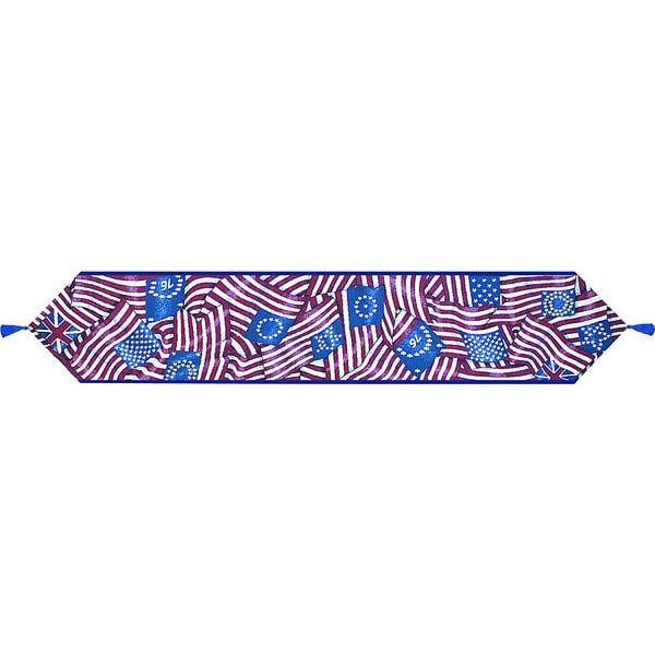 Manual Woodworkers Flags of Freedom 72-inch Runner