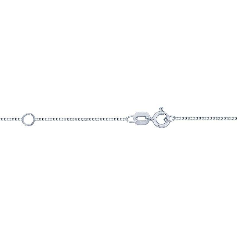 Auriya Key Shaped Diamond Necklace 1/4ct TDW 14k White Gold (H-I, SI-SI2)