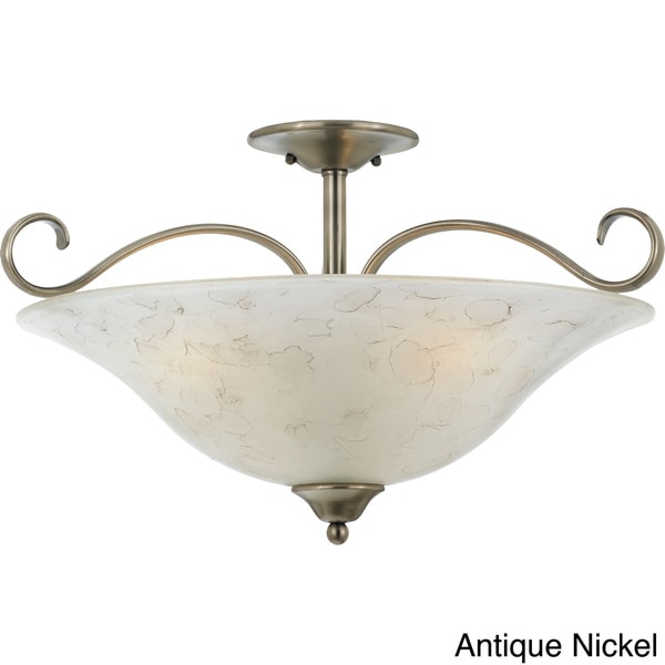 Quoizel Duchess Semi flush 3 light Mount   15700096  