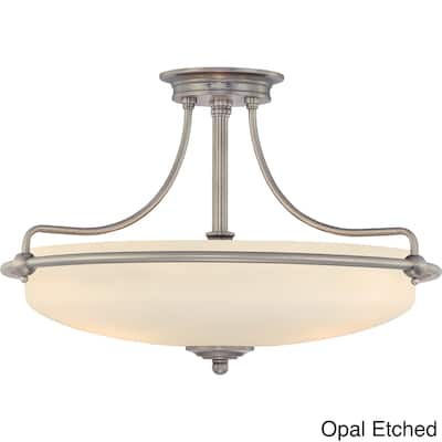 Quoizel Griffin 4-light Semi-flush Mount