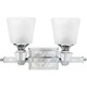 preview thumbnail 1 of 0, Quoizel 'Deluxe' Two-light Bath Fixture