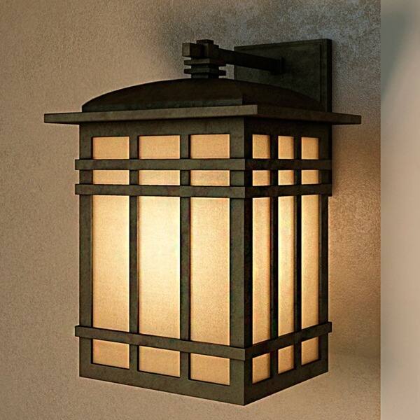 Quoizel Hillcrest 25-in H Imperial Bronze Medium Base (E-26) Outdoor Wall Light