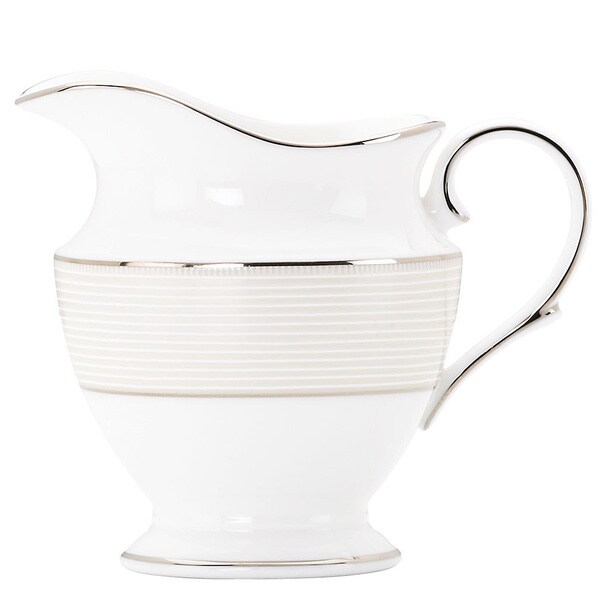 Lenox Opal Innocence Stripe Creamer