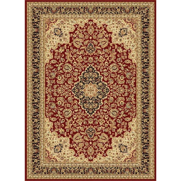 Centennial Red/ Black Traditional Area Rug (5'3 x 7'3) 5x8   6x9 Rugs