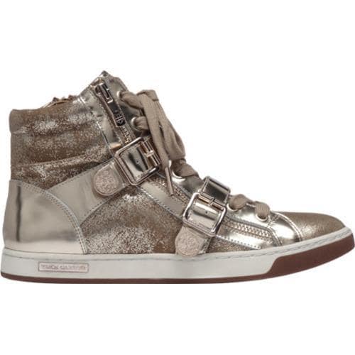 Women's Vince Camuto Umily Golden Brown Metallic Leather Vince Camuto Sneakers