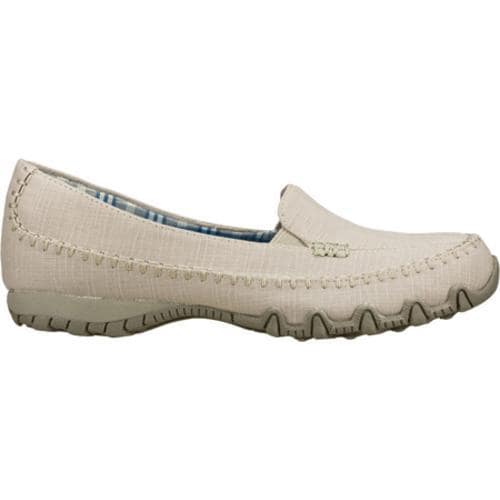 Women's Skechers Relaxed Fit Bikers Cross Walk Gray Skechers Slip ons