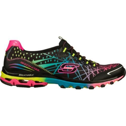 Women's Skechers Chill Out Elation Black/Multi Skechers Sneakers