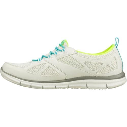 Womens Skechers Glider Lynx White/Blue