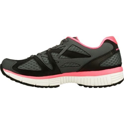 Women's Skechers Agility Free Time Gray/Pink Skechers Athletic