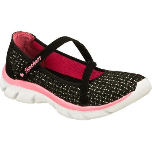 Girls' Skechers Lite Dreamz Sweet Sprintz Black/Pink Skechers Sneakers