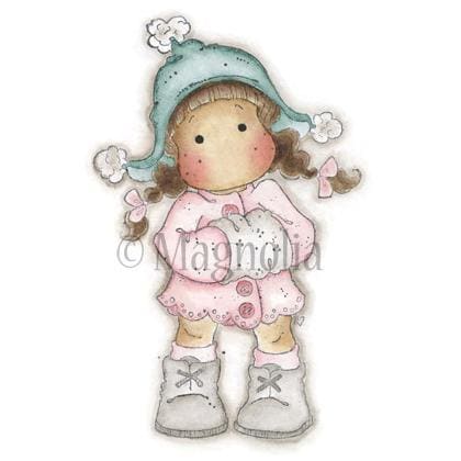 Sweet Dreams Christmas Cling Stamp 6.5 X3.5 Package   Winter Tilda