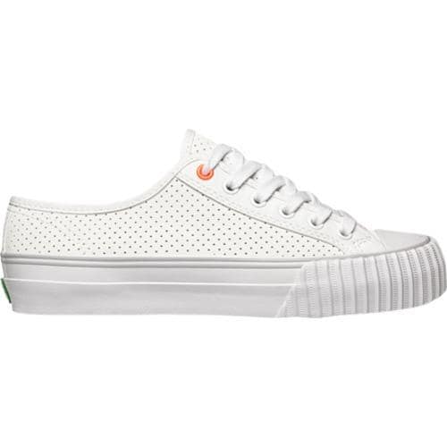 pf flyers low top white