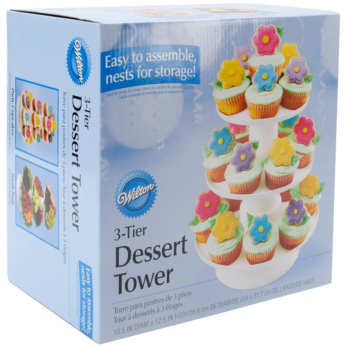 3 Tier Stacking Dessert Tower   Cake Accessories