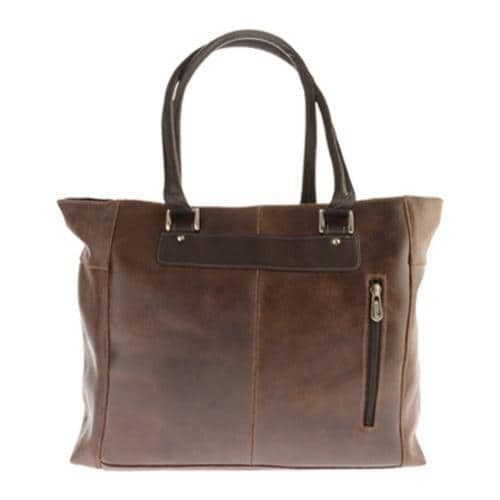 Piel Leather Vintage Executive Tote 2983 Vintage Brown Leather