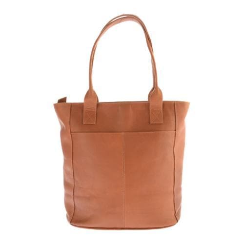 Piel Leather Xl Laptop Tote Bag 2967 Saddle Leather