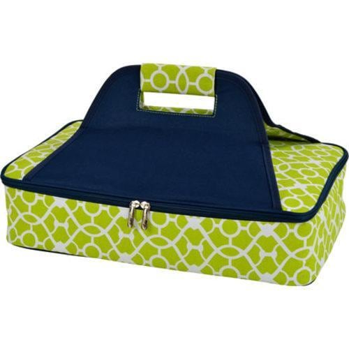 Picnic At Ascot Insulated Casserole Carrier Trellis Green