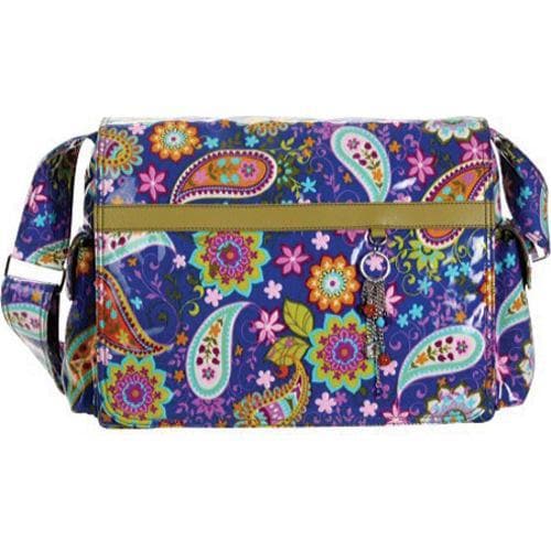 Womens Hadaki By Kalencom Cushioned Multitasker 15.4 Pod Laptop Cobalt Paisley