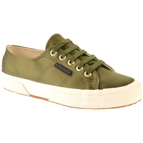 Women's Superga 2750 SatinW Olive Superga Sneakers