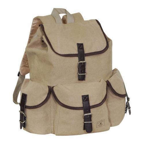 Everest Canvas Rucksack Khaki