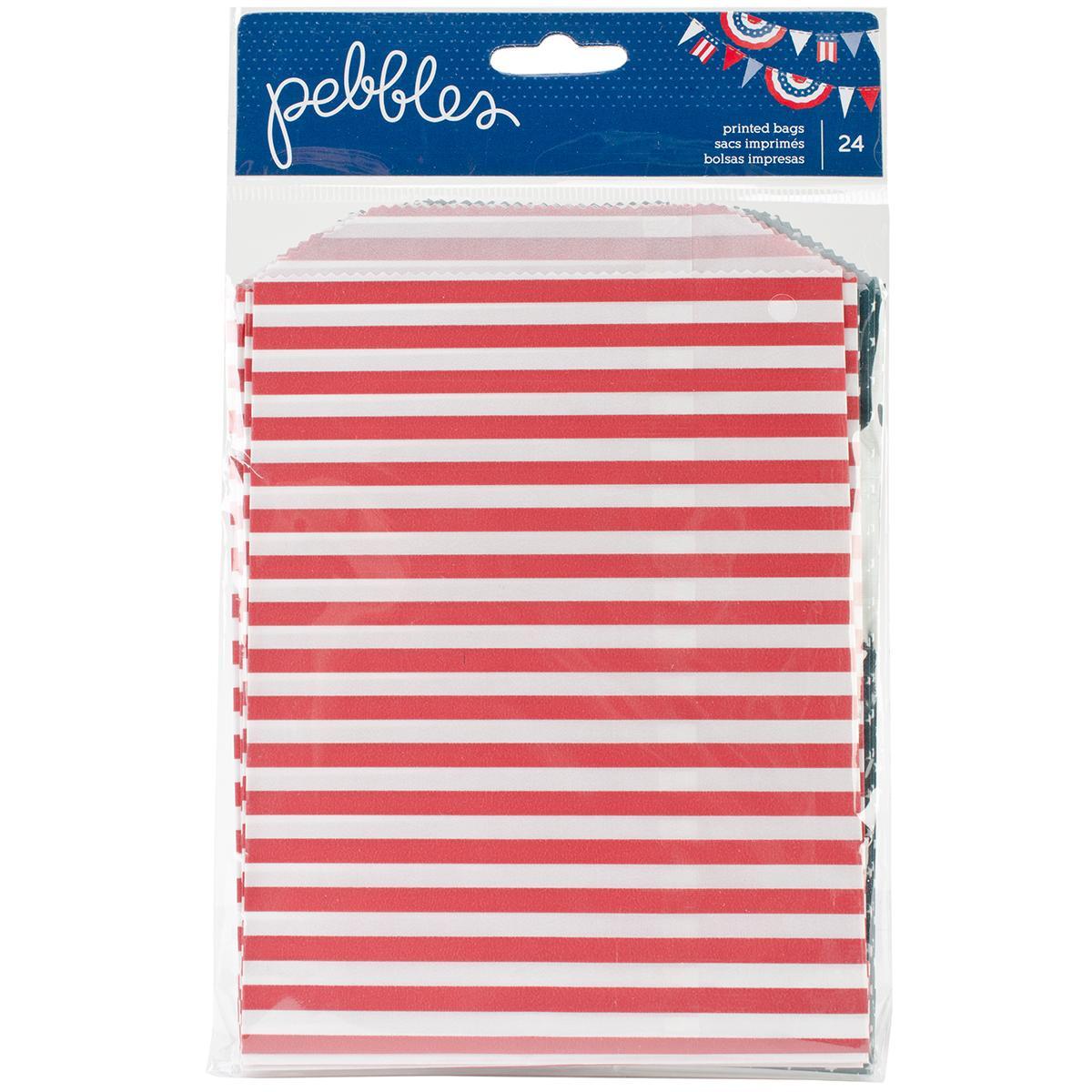 Americana Printed Bags 24/pkg