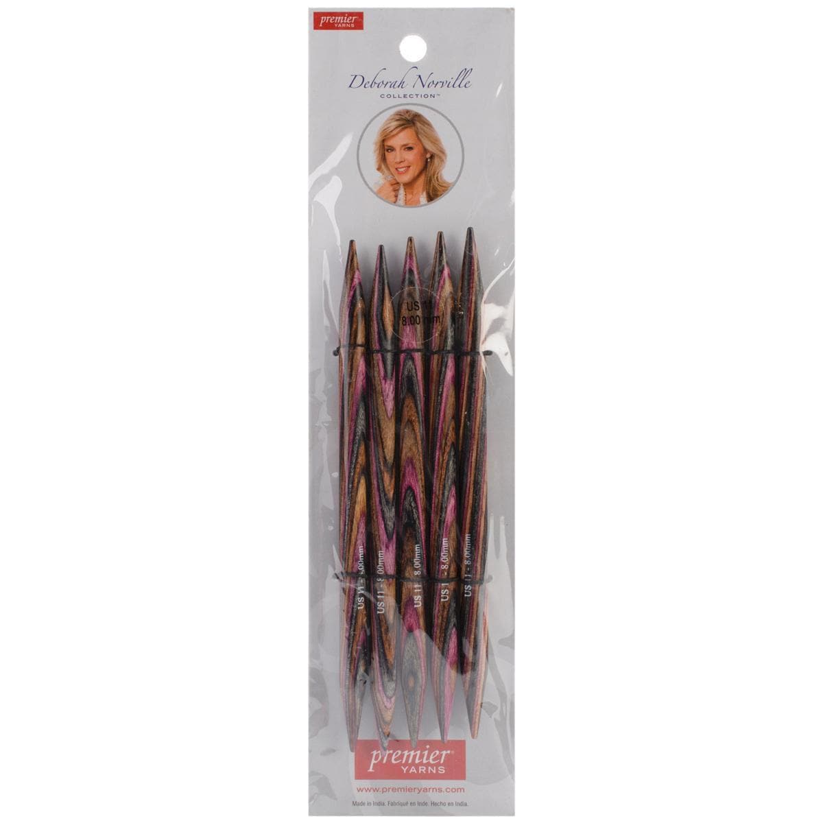 Deborah Norville Double Pointed Needles 6   Size 11/8.0mm