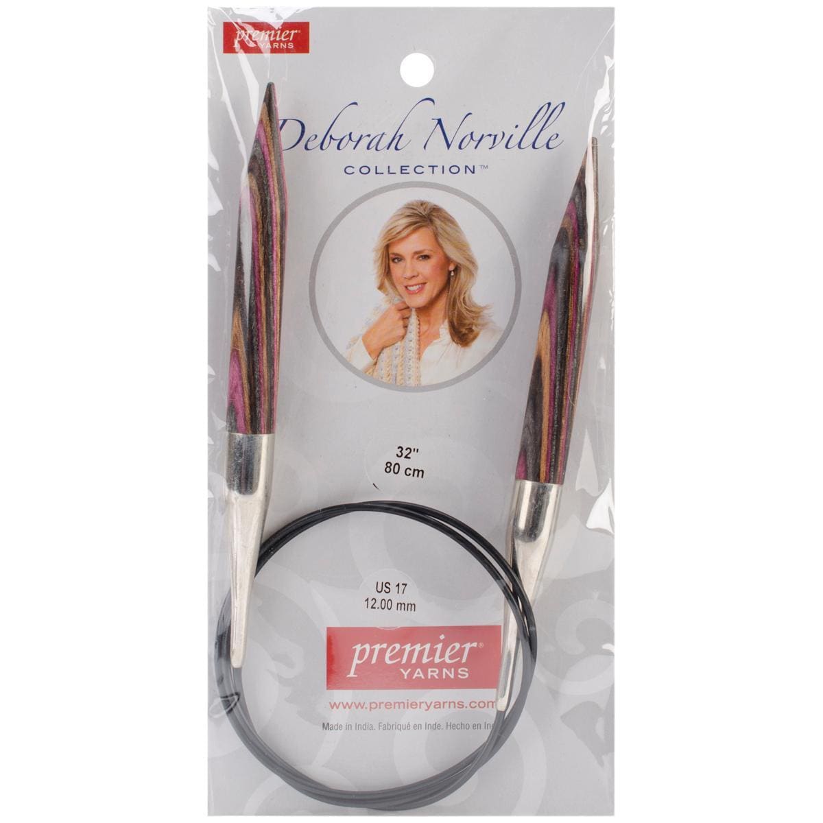 Deborah Norville Fixed Circular Needles 32   Size 17/12.0mm