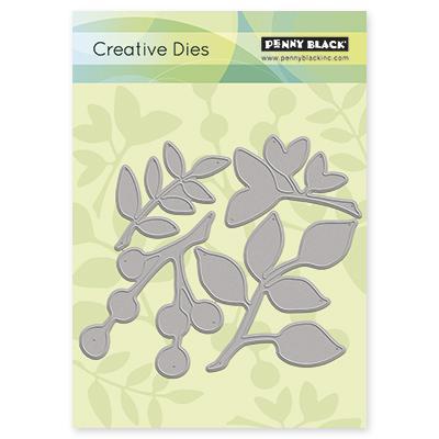 Penny Black Creative Dies   Leaves, 5.1 X4.4