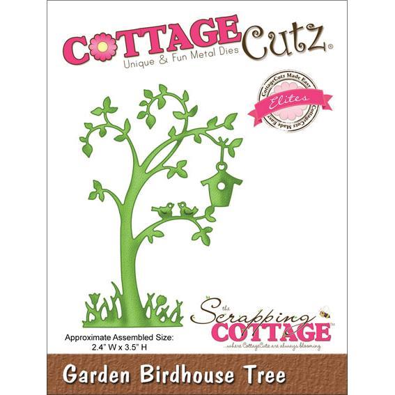 Cottagecutz Elites Die 2.4 X3.5   Garden Birdhouse Tree